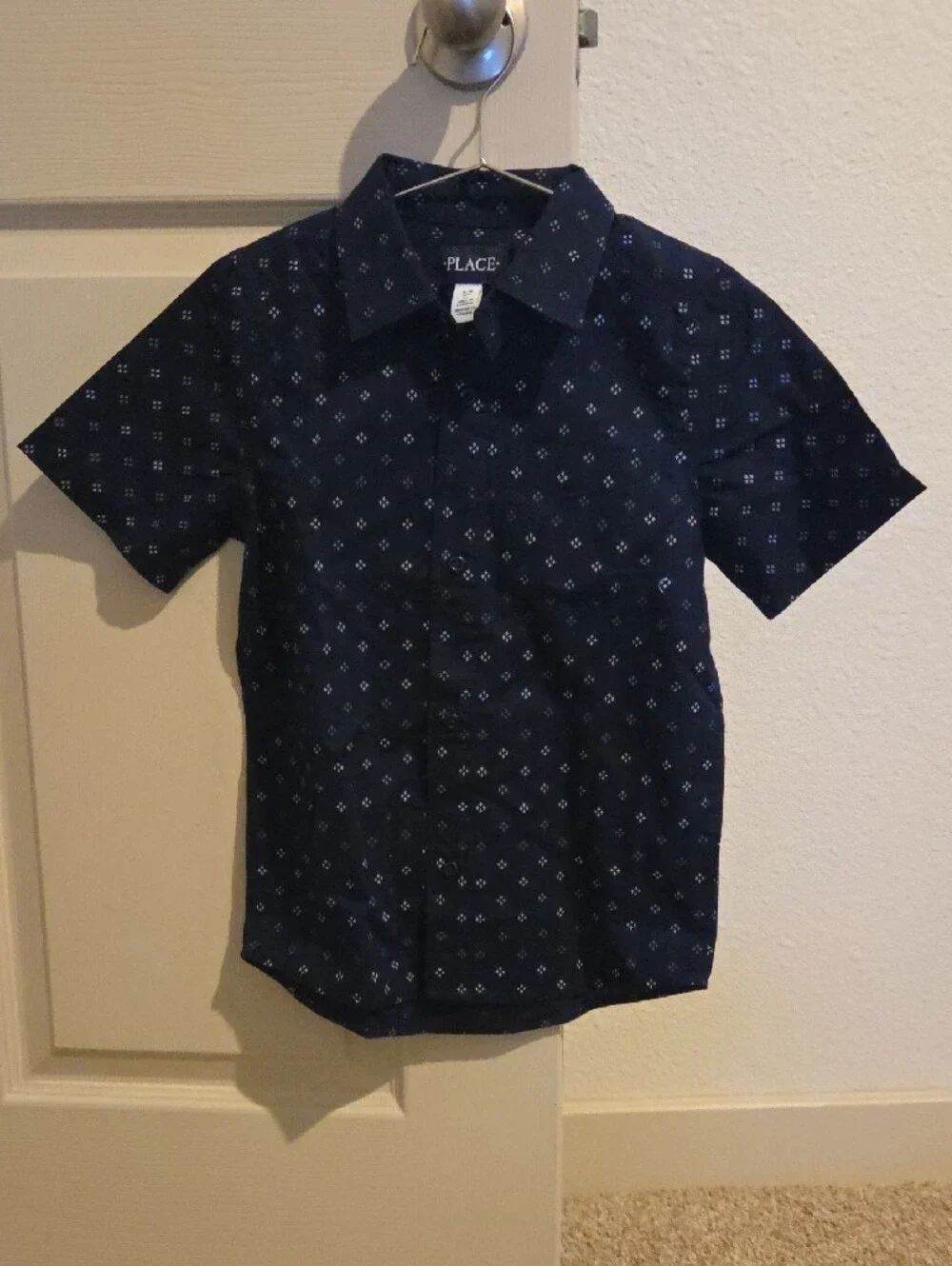 The Children's Place Boy's Short-Sleeved Button Up Shirt